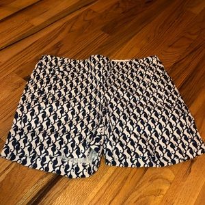 J Crew Seahorse Print Shorts